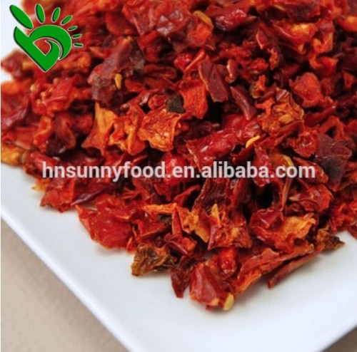 100% Pure Dried Bell Pepper 10*10MM