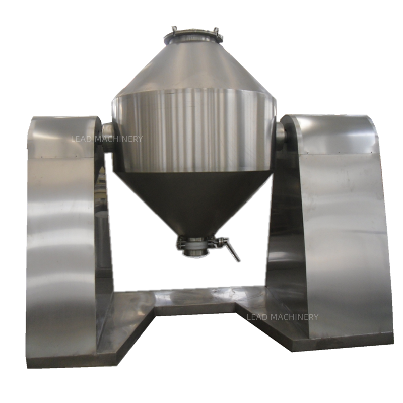 GMP estándar de potencia farmacéutica de doble cono mezclador de licuadora de cono