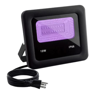 High Power 395NM UV LED Floodlights: 10W, 20W, 30W, and 50W Ultra Violet Detection Flood Lights - IP66 Waterproof Black Light for Parties