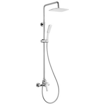 Shower combination for exposed installation