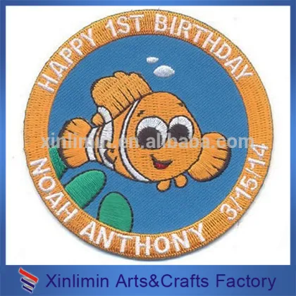 Eco-Friendly sell well with delicate pattern forclothing brand patch