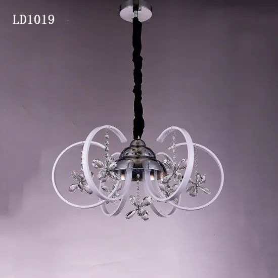 led creative used hotel contemporary silver chandelier
