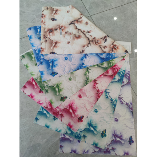 4 Way Stretch Digital Printed Chenille Fabric