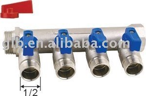 brass manifold for floor heating