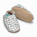 Animal Print Soft Leather Baby Slippers Shoes