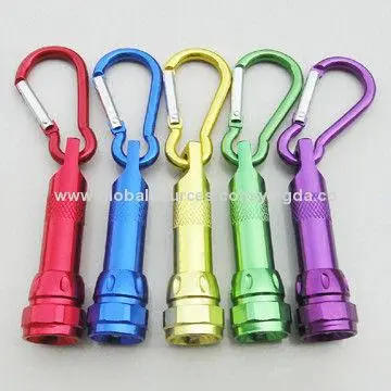 Mini LED Keychain Bright Flashlight with Carabiner Manufacturer Wholesale (Yingda)