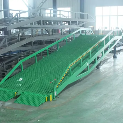 Best Selling Movable Forklift Container Loading Dock Ramps Lift Tables