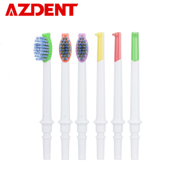 New Oral Irrigator Tips Water Dental Flosser Nozzles Floss Water Jet Replacement Toothbrush Heads Tooth Cleaner AZDENT WP-188