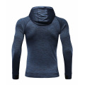 Men compression quick trying hoodies