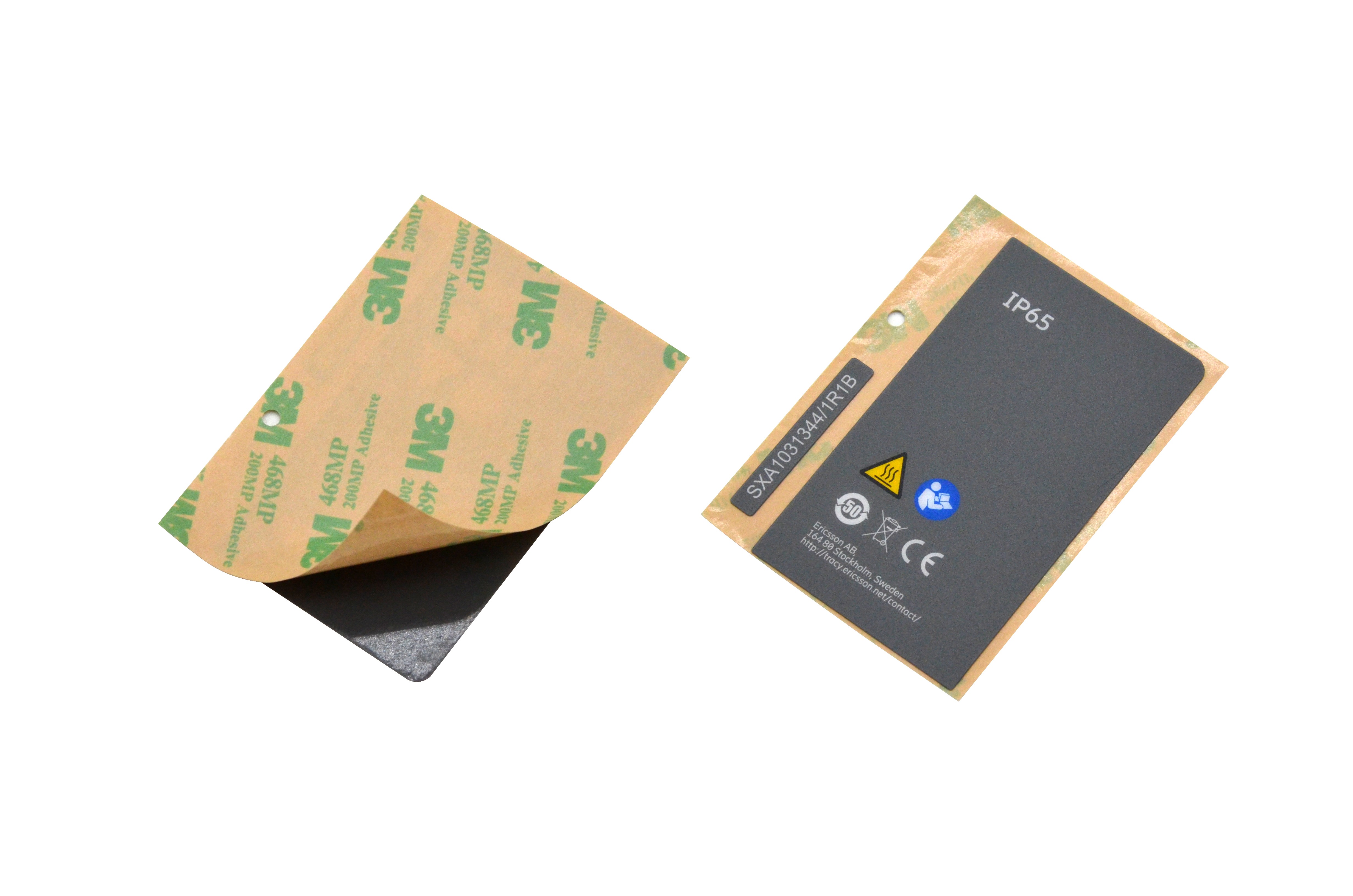 Étiquette d'impression de découpe