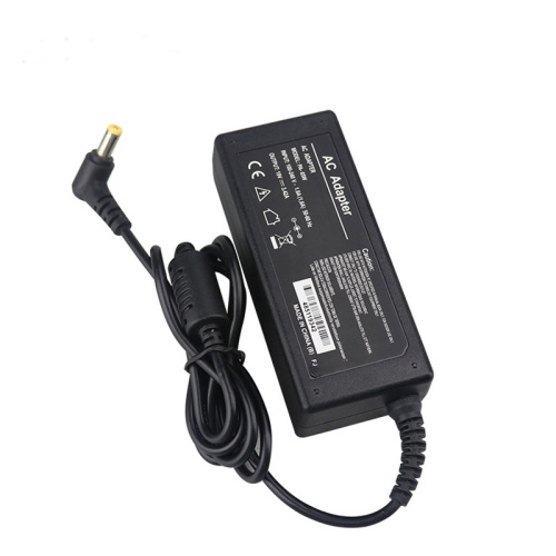 65W19V3.42A DC Noir Chargeur d'ordinateur portable pour ordinateur portable Acer