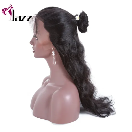 Unprocessed Human Lace Front Closure Body Wave Full Virgin Brazilian Cuticle Aligned Lace Closure Human Hair Wig