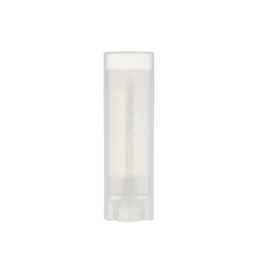 0,15 OZ matte transparante lippenbalsem platte buis
