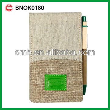 A6 ECO NOTEBOOK WITH PEN