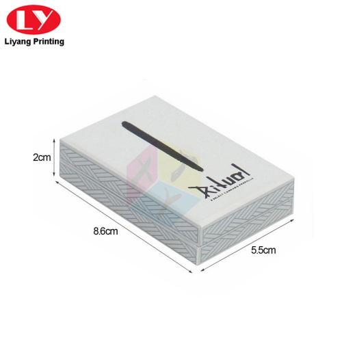 OEM Custom Printed Paper Gift Clamshell Box