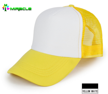 advertising cap,advertising baseball cap,Sublimation cap -Yellow