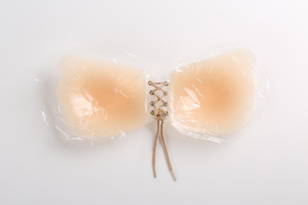 reggiseno seno in silicone invisibile senza schienale per abito da sposa
