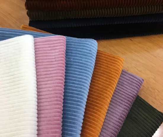 100% Cotton Wide 4.5 Wales Corduroy Fabric 12*16/64*128