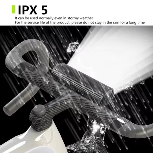 નાઇટ રાઇડિંગ માટે બાઇક લાઇટ સેટ 1200 લ્યુમેન વોટરપ્રૂફ ફ્લેશલાઇટ યુએસબી ચાર્જિંગ આડી ઉચ્ચ તેજ સાયકલ હેડલાઇટ