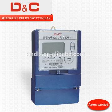 [D&C]shanghai delixi DTSD1777 multi tariff meter