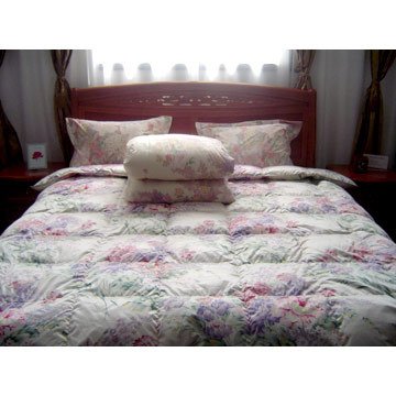 Silk/Cotton Printed Quilt