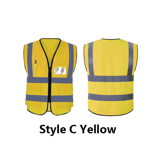 High-Visibility Reflective High Quality Safety Vest For Men