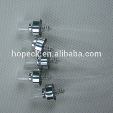Crimp sprayer pump with aluminium closure 15/400 17/400 18/400 20/400 CC:0.07-0.09ML