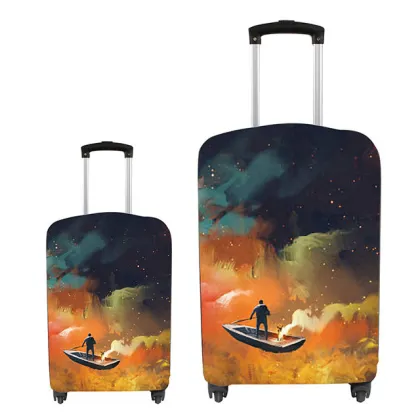 High Quality Custom Spandex Luggage Cover - Fashion Print Protector