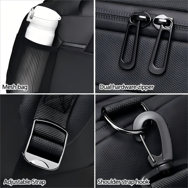 Waterproof dry-wet separation fitness handbag