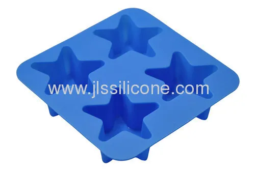 Pentagram Shape Silicone Bakeware Of Cake, Muffin And Jelly 