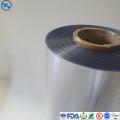 Rollo de película de PVC transparente rígido para ampolla