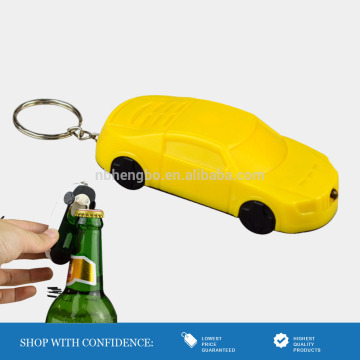 promotion gifts bottle opner mini led keychain car
