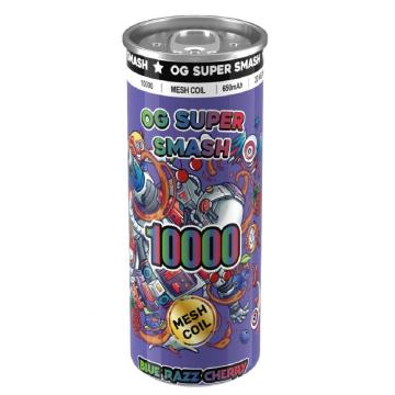 OG Super Smash 10000 Puffs descartáveis ​​vape atacado