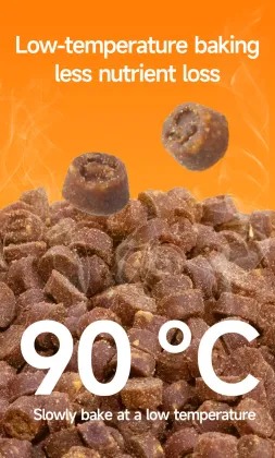 OEM complete low temperature baked cat food