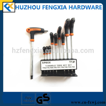 FX04056 High Quality T Type Ball Point Hex Key Set In China