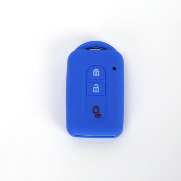 Silicone remote flip key case For Nissan