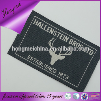 For company clothes woven label/needle label