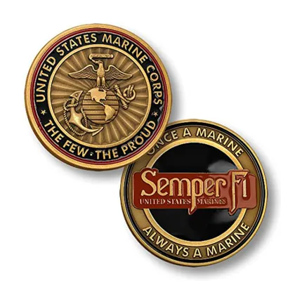 The Honors Trusty Shellback Challenge Coin