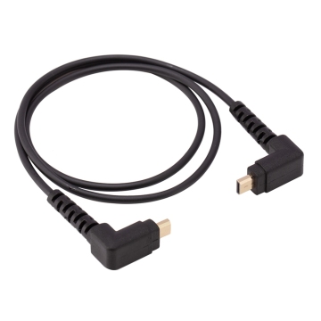 Mini HDMI 90 darjah reka bentuk sudut kiri kanan