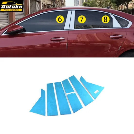 OEM Automotive Stainless Steel Chrome Exterior Accessories for 2019 Kia K3 Window Decorative Bright Strips