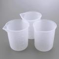 Plastic Measuring Beaker Polypropylene Plastic Beaker 50ml