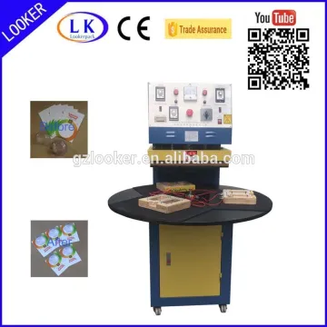 Blister sealing machine for SD card sealing