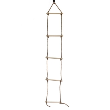 Outdoor Climbing Rope Ladder with Stick for Play House