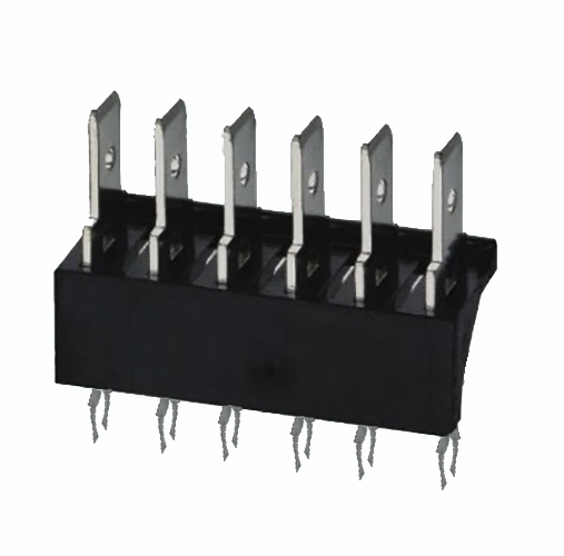 6P Screw Terminal block pitch 7,62mm