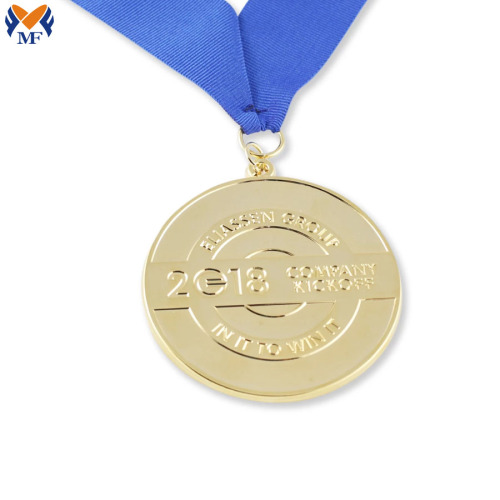 Silver Metal Bodybuilding Award Medal