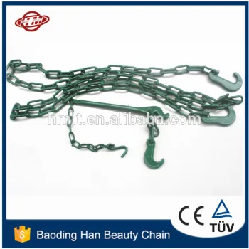 color painted g80 tension lever with lashing chain
