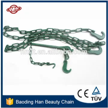 color painted g80 tension lever with lashing chain