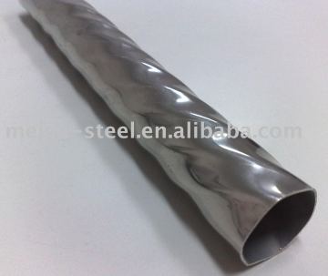 Stainless Steel Tubes, Screwy tubes for Decoration