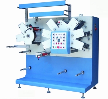 6+2 color Garment label ROTARY printing machine