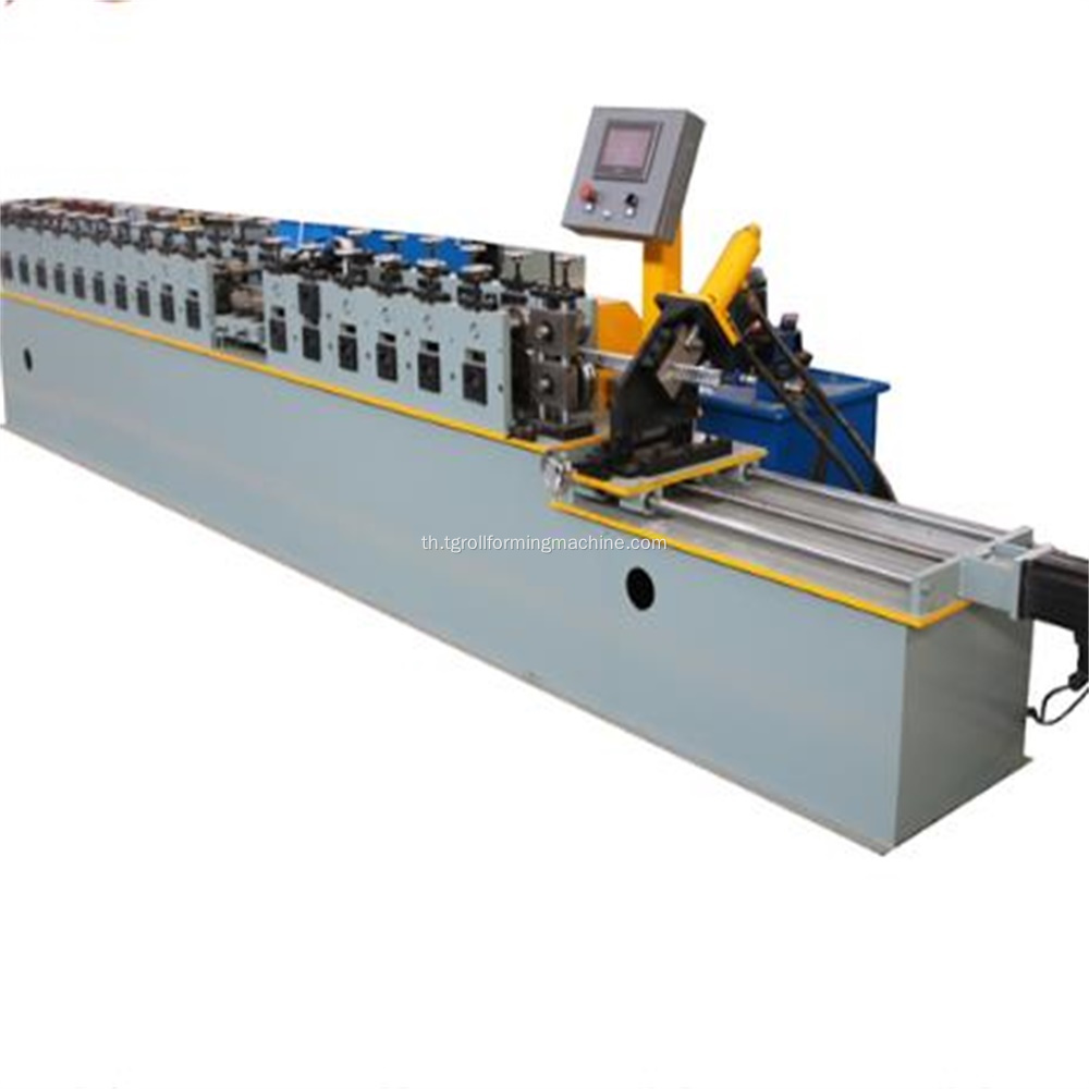 เหล็ก T T Bar Bar T โปรไฟล์ Roll Forming Machine